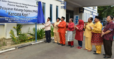 Resmikan PPKS Kepri, Isdianto Harapkan Keluarga Sejahtera Tercipta di Kepri