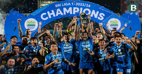 Kalahkan Madura United, Persib Bandung Juara Liga 1 Musim 2023-2024