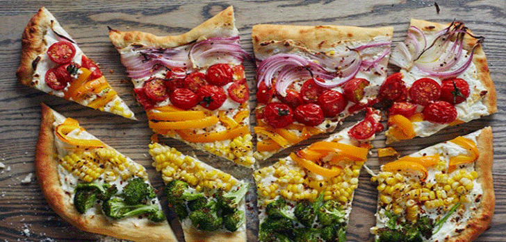 Ini Resep Membuat Pizza Pelangi
