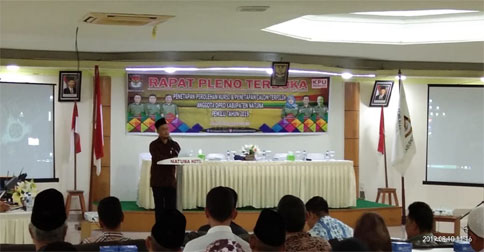 KPU Tetapkan 20 Anggota DPRD Natuna Periode 2019-2024