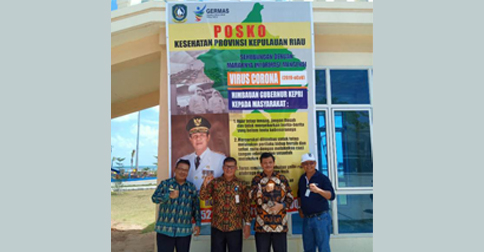 Warga Natuna Sudah Bisa Periksa Kesehatan ke Posko Pemprov Kepri di Penagi