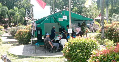 Buruh Kota Batam Dirikan Posko Keprihatinan Upah