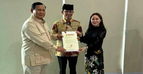 ASLI Dapat Dukungan Penuh dari Gerindra, Ini Pesan Prabowo kepada Amsakar-Li Claudia