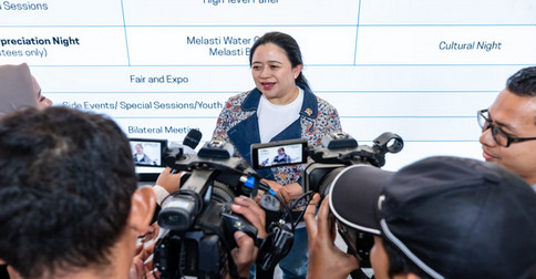 Puan Cek Kesiapan Venue Pertemuan Parlemen Dunia Dalam Rangka Forum Air