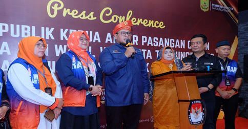 Rahma-Rizha Beri Ucapan Selamat kepada Lis-Raja Unggul Real Count Pilkada Tanjungpinang 2024