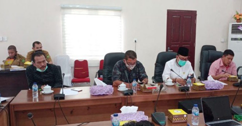 Komisi I DPRD Natuna Gelar Raker dengan Pemkab dan Perangkat Desa Terkait Pemilihan BPD