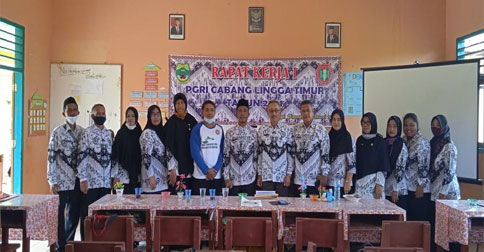 PGRI Cabang Lingga Timur Prioritaskan Peningkatan Kompetensi Guru