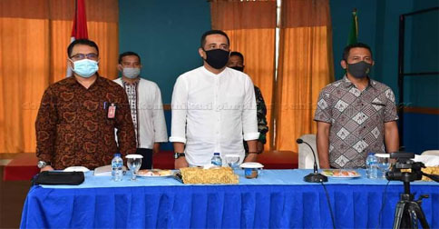 Pemkab Natuna Ikuti Rakor Analisa dan Evaluasi Pelaksanaan Kampanye Pilkada Serentak 2020