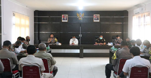 Polres Lingga Tekankan Penerapan Prokes Covid-19 dalam Perayaan Tahun Baru