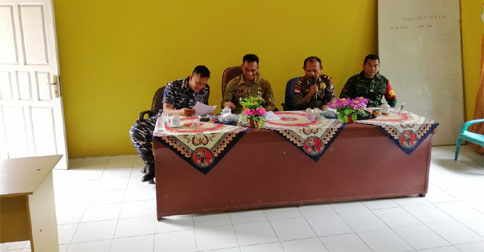 Koramil 06/Serasan Siap Sukseskan Rangkaian Kegiatan HUT Kemerdekaan ke-74