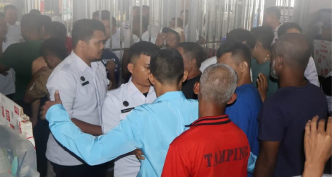 Cegah Peredaran Barang Terlarang, Lapas Narkotika Tanjungpinang Gencar Razia Kamar Hunian