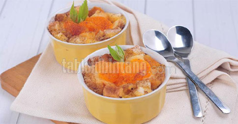 Resep Puding Roti Jeruk Mandarin, Lezat dan Kaya Vitamin