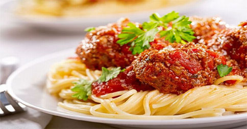 Resep Spaghetti Meatballs, Enak Dilahap dengan Taburan Keju Melimpah