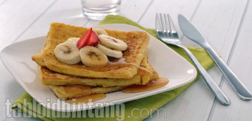 Inilah Resep Roti Bakar Pisang Madu