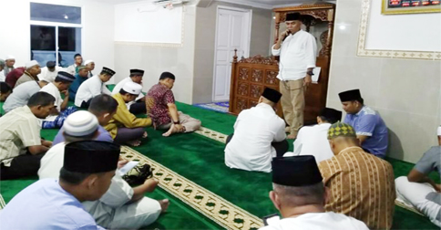 Safari Ramadhan di Masjid Mina, Sekda Natuna: Pemda Siap Bersinergi dengan Lanud RSA