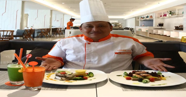 Salmon Salad Harris Waterftont Marina, Hidangan Makan Sehat