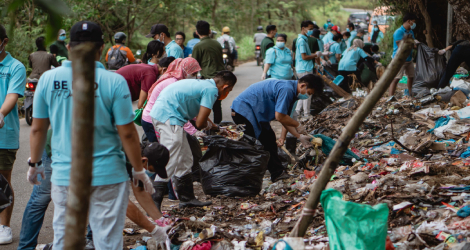 HARRIS Hotels Bersihkan Kawasan Tanjung Riau di Hari Peduli Sampah Nasional 2025