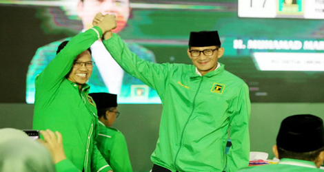 PPP Resmi Usulkan Sandiaga Jadi Cawapres untuk Ganjar