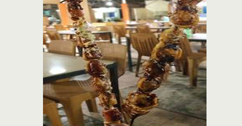Nikmatnya Sate Cumi ala Thailand di California Food Court