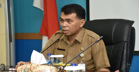 Sekda Natuna Perintahkan OPD Evaluasi Kegiatan untuk Penanganan Covid-19