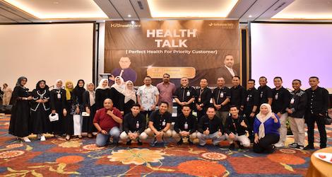 BRK Syariah Hadirkan Pakar Kesehatan KPJ Kluang Specialist Hospital Malaysia untuk Nasabah Prioritas di Kepri