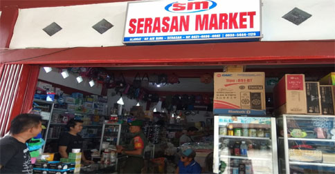 Cuaca Teduh, Stok Sembako di Kecamatan Serasan Dipastikan Aman