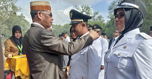 Awal Tahun 2020, Bupati Lingga Mutasi 160 Pejabat Eselon III dan IV