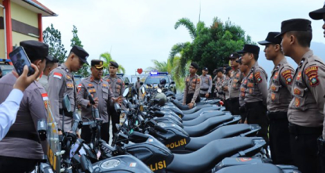 Antisipasi Cuaca Ekstrem, Polres Anambas Periksa Kendaraan Dinas dan Imbau Warga Tetap Waspada