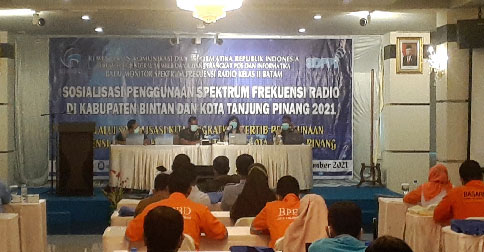 Kominfo Tanjungpinang Sosialisasikan Penggunaan Frekuensi Radio