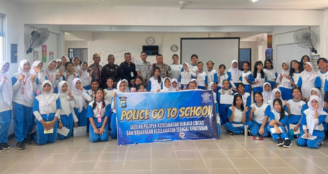 Polres Bintan Sosialisasikan Keselamatan Lalu Lintas di Sekolah, Tekan Angka Kecelakaan Sejak Usia Dini