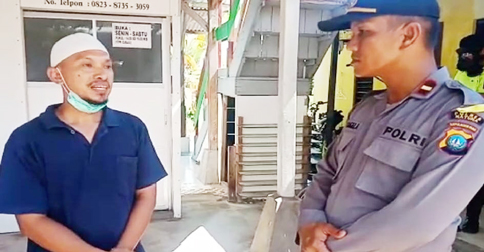 Polres Natuna Edukasi Masyarakat Tentang New Normal