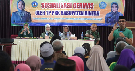 Ketua TP PKK Bintan Terus Galakkan Sosialisai Germas dan Pencegahan Stunting