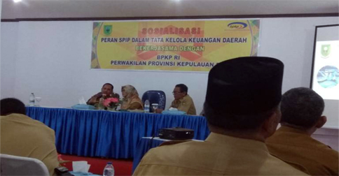 Buka Sosialisasi SPIP Natuna, Ngesti: Pengelolaan Keuangan Daerah Harus Transparan