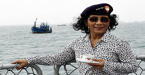 Kunjungi Pulau Laut dan Sekatung, Susi Gelar Operasi Pemberantasan Illegal Fishing