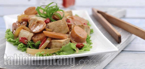 Resep Tahu Kecap Sosis yang Lezat