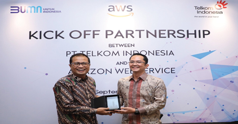 Telkom Jalin Kerja Sama dengan Amazon Web Services