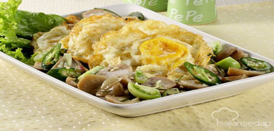 Resep Telur Ceplok Tumis Jamur