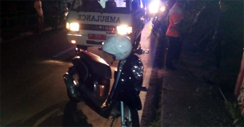 Tabrak Tembok di Jalan Kamboja Tanjungpinang, Pengendara Scoopy Tewas