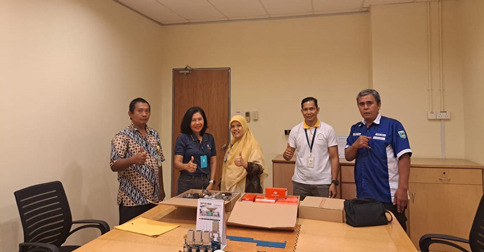 SMKN I Seri Kuala Lobam Terima Bantaun Alat Praktik dari PT A And One Lobam