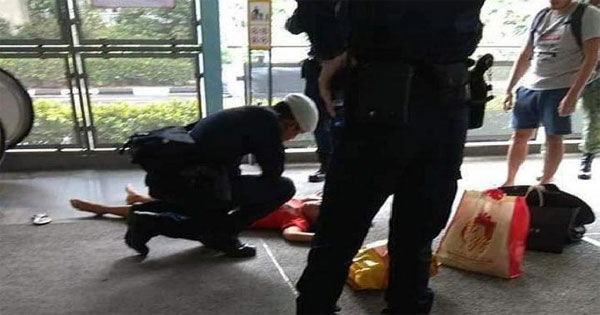 Didorong Majikan, TKI di Singapura Jatuh dari Eskalator