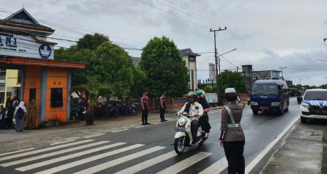Tingkatkan Keselamatan Pengguna Jalan, Satlantas Polres Natuna Gencarkan TURJAWALI