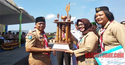 Wabup Lingga Tutup Kegiatan Kemsar di Desa Lanjut