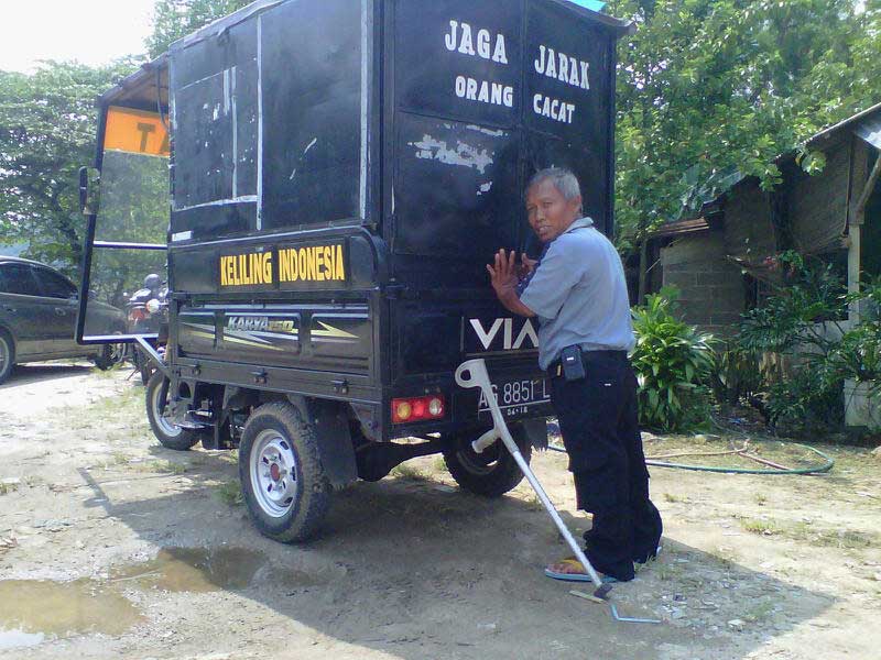 Status Difabel Tak Surutkan Niat Bibit Berpetualang