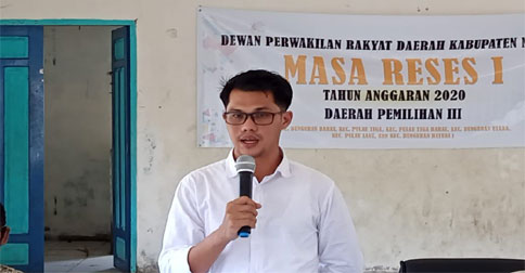 Anggota DPRD Natuna Wan Ricky Tampung Aspirasi di Desa Pian Tengah