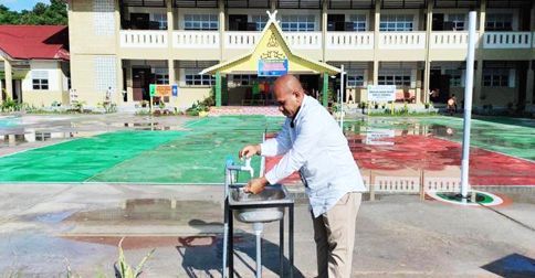 Kunjungi Dua SDN di Kelurahan Sedanau, Wan Arismunandar Ingatkan Protokol Kesehatan