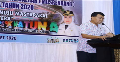 Wan Siswandi Tutup Musrenbang Kabupaten Natuna Tahun 2020