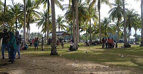 Objek Wisata Batu Kasah 'Diserbu' Ribuan Pengunjung