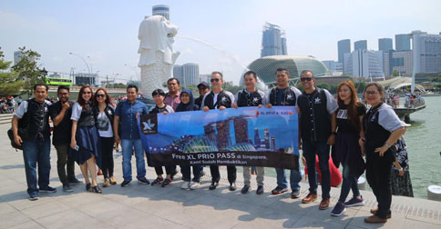 Hadiah HUT RI ke-74, Kini Kuota Domestik XL Bisa Dipakai di Singapura