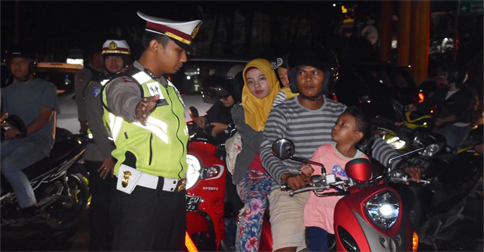 628 Pengguna Jalan Raya Tanjungpinang Terjaring Oprasi Zebra Seligi 2019