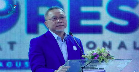 Zulkifli Hasan Terpilih Secara Aklamasi Jadi Ketum PAN Periode 2024-2029